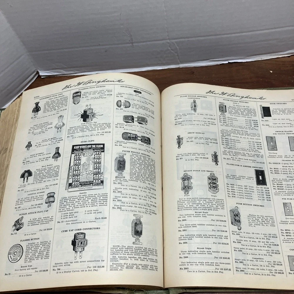 W. Bingham Co. Catalog Number 34 1935 Vintage Industrial Hardware Cleveland